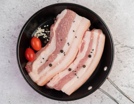 猪三层肉切条(巴西带皮) 3/4MM 2寸段 PORK BELLY SLICE(L)