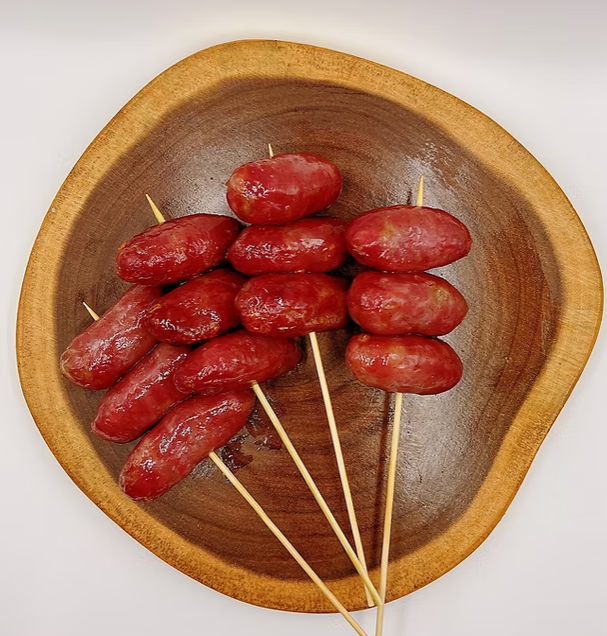 台湾鸡肉肠（短粒)CHICKEN  TAIWAN COCKTAIL SAUSAGES(1KG/PKT)
