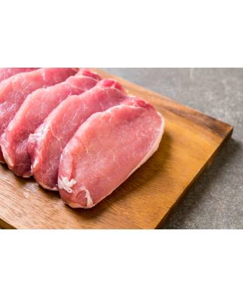 猪肉头切 PORK LOIN BONELESS CUT