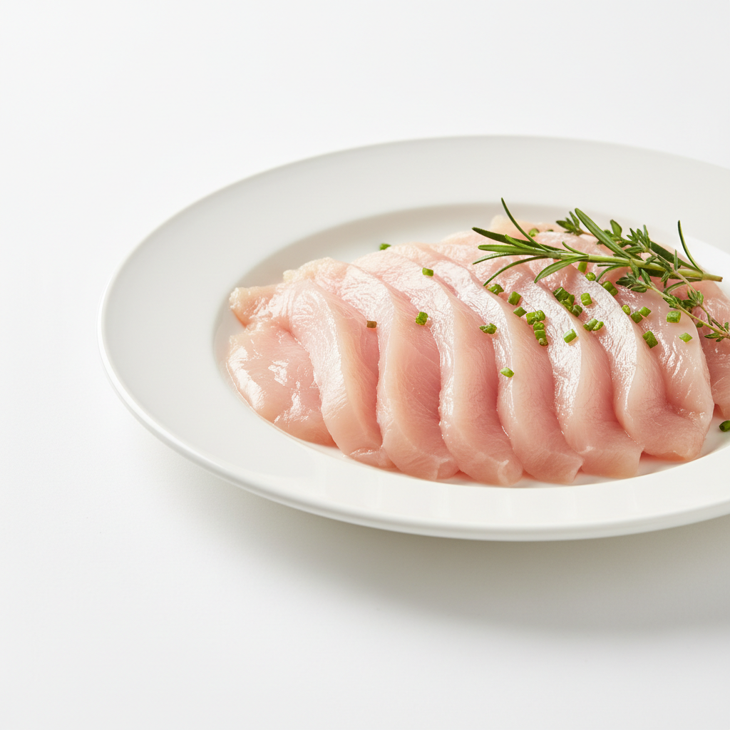 5MM厚度鸡肉片产品图