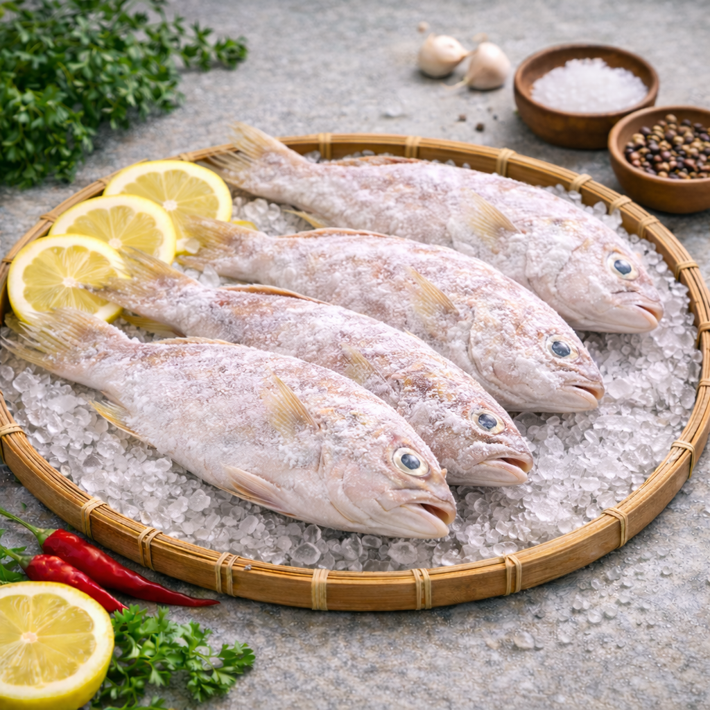 冻记鱼 CLEANED KEE FISH  (10KG/CTN)