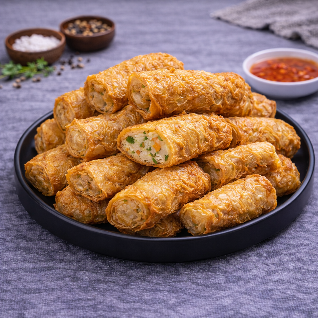 虎皮卷(300G*12PKT/CTN) FISH BEAN CURD ROLL