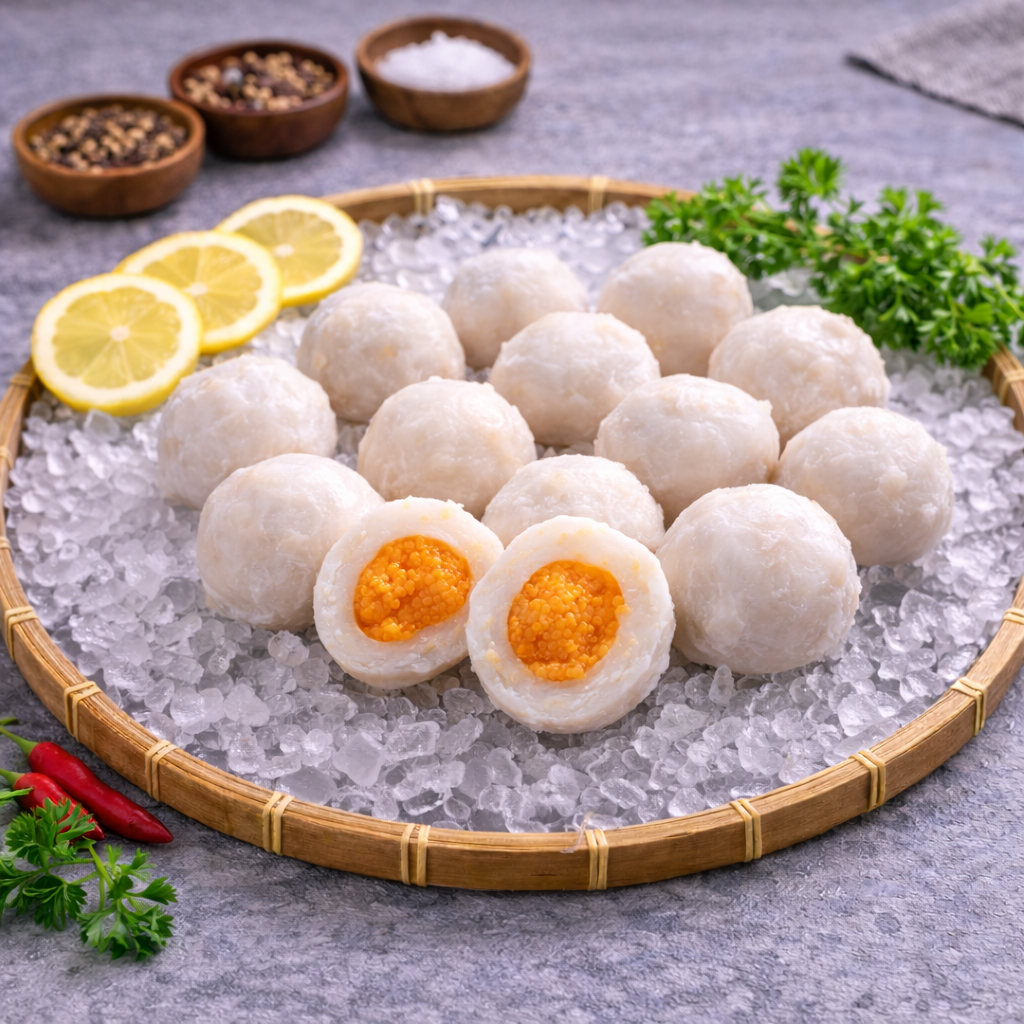 包心丸/鱼包蛋FISRO(1KG*10PKT/CTN)