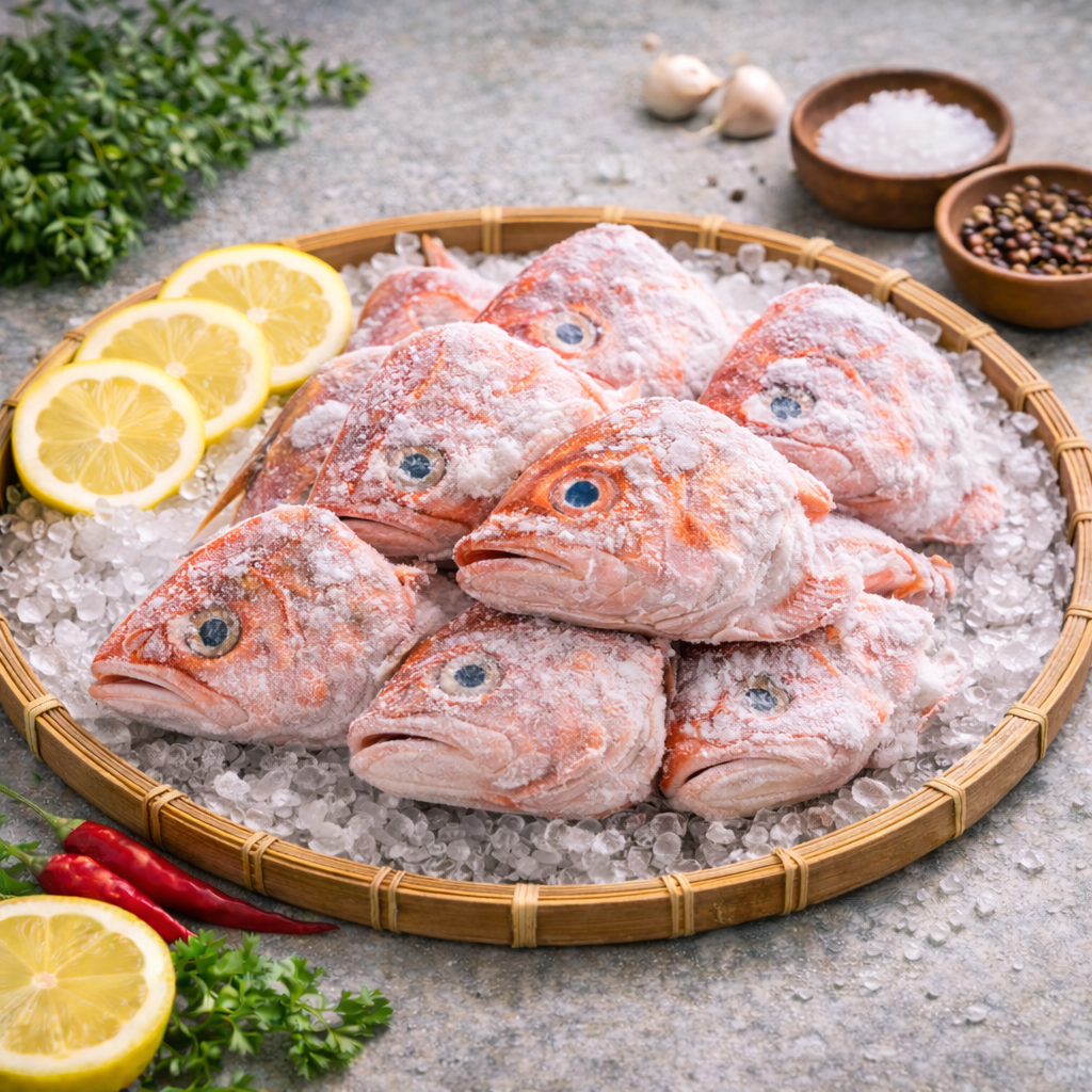 冻红哥里鱼头 FROZEN ANG GO LI HEAD