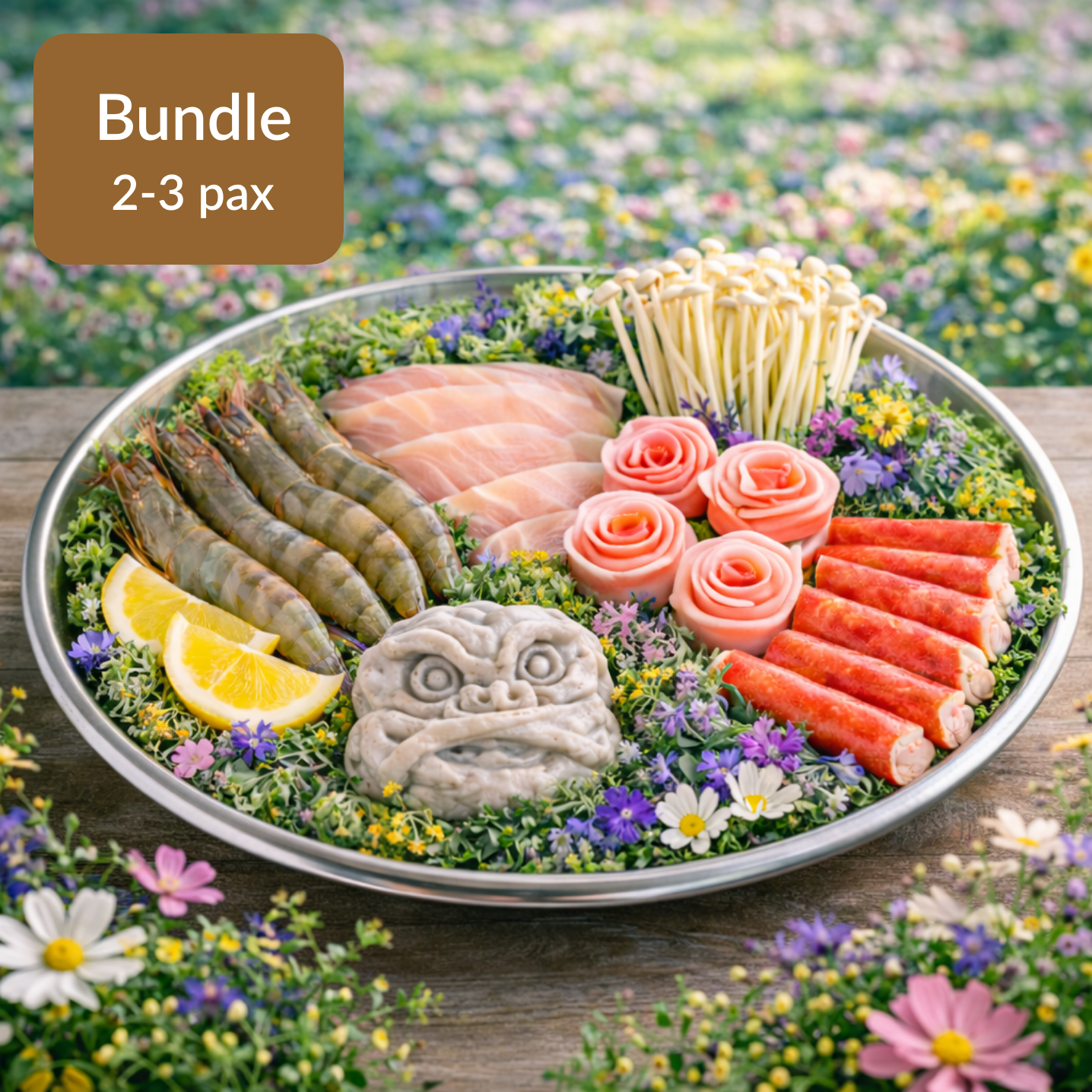 NEW FRESH STEAMBOAT BUNDLE 2-3 PAX
