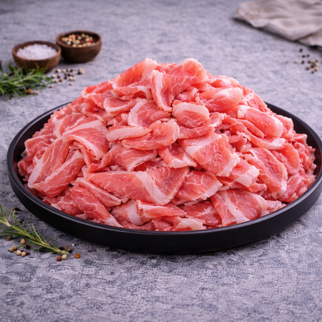 羊肉片 MUTTON CUBE(20KG/CTN) (自加工2MM)