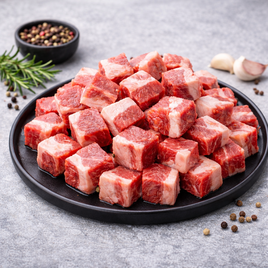 羊肉丁 MUTTON CUBE(20KG/CTN) (自加工3CM X 3CM)
