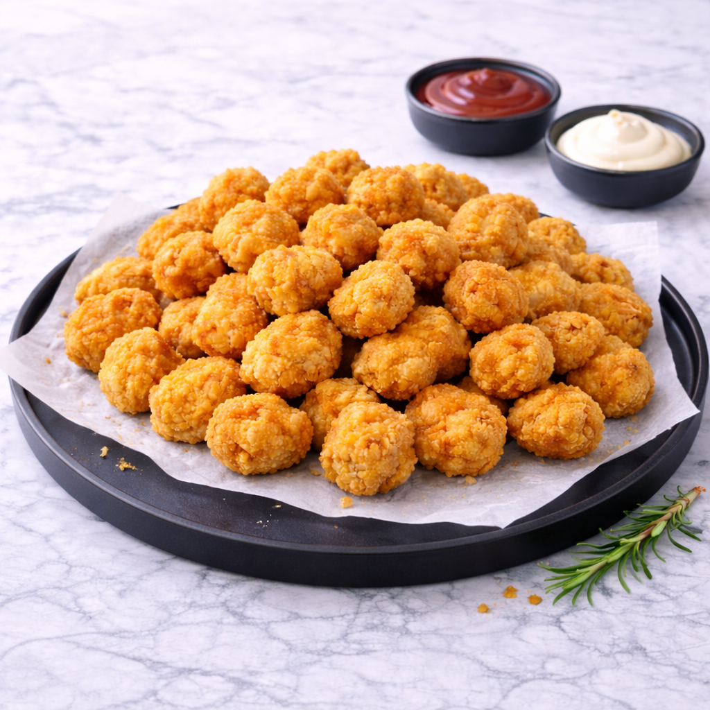 脆皮炸鸡粒(原味爆米鸡) POPCORN CHICKEN ORIGINAL(1KG/PKT)