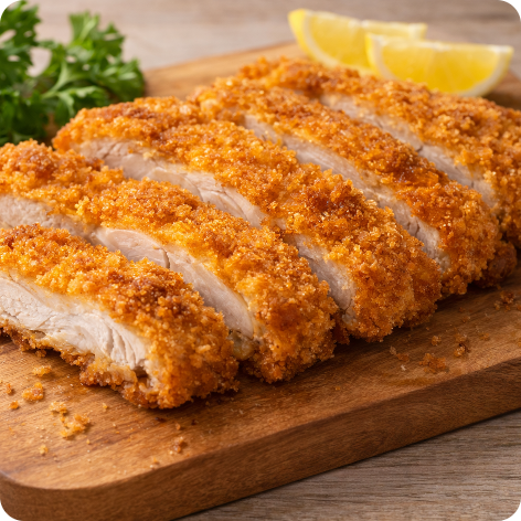 C香酥鸡扒 CRISPY CHICKEN KATSUDON 14PCS(1KG/PKT)