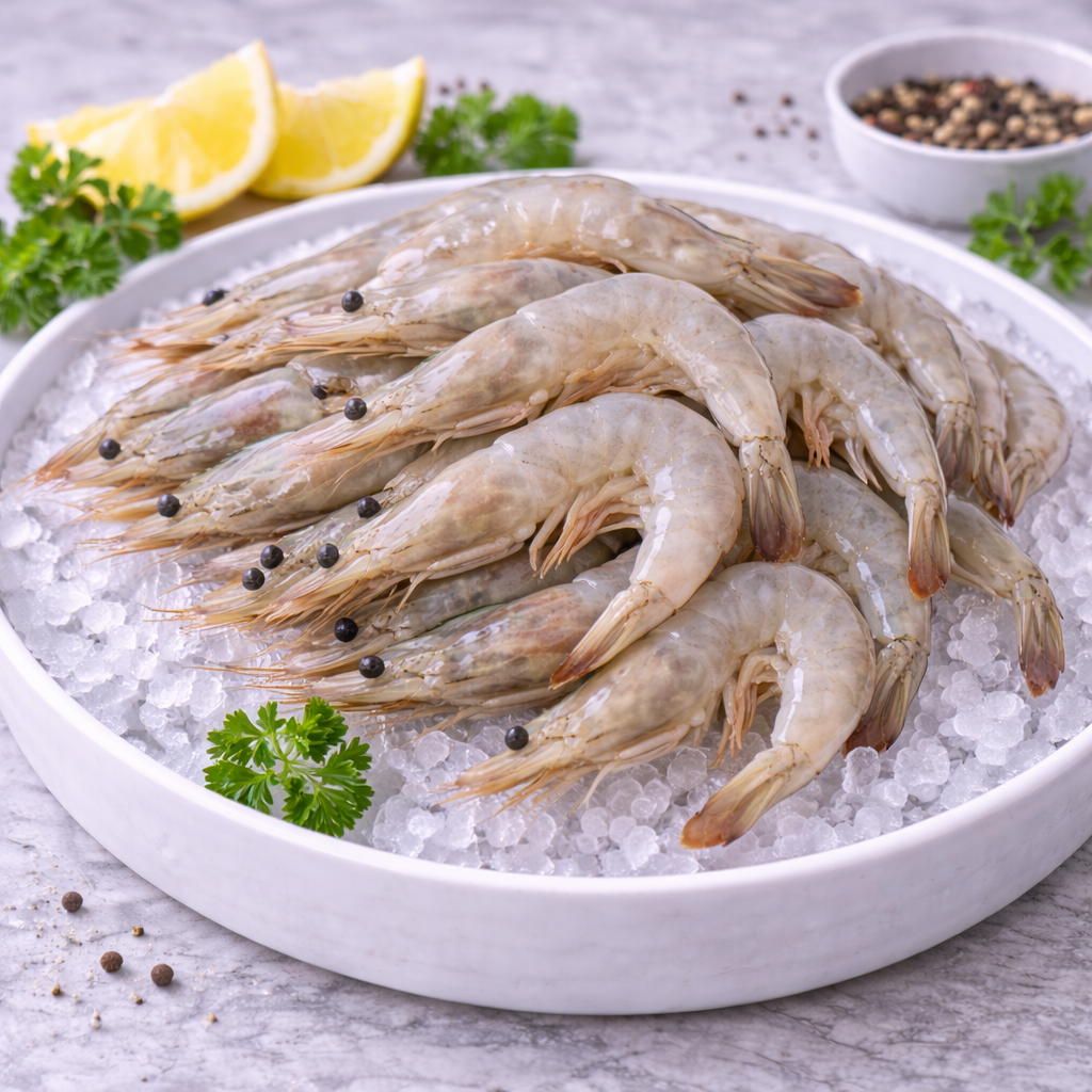 小白虾 Small White Prawn