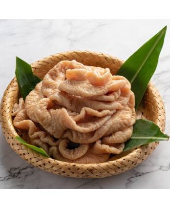 熟猪大肠 PORK LARGE CHITTERING COOKED(1KG/PKT)