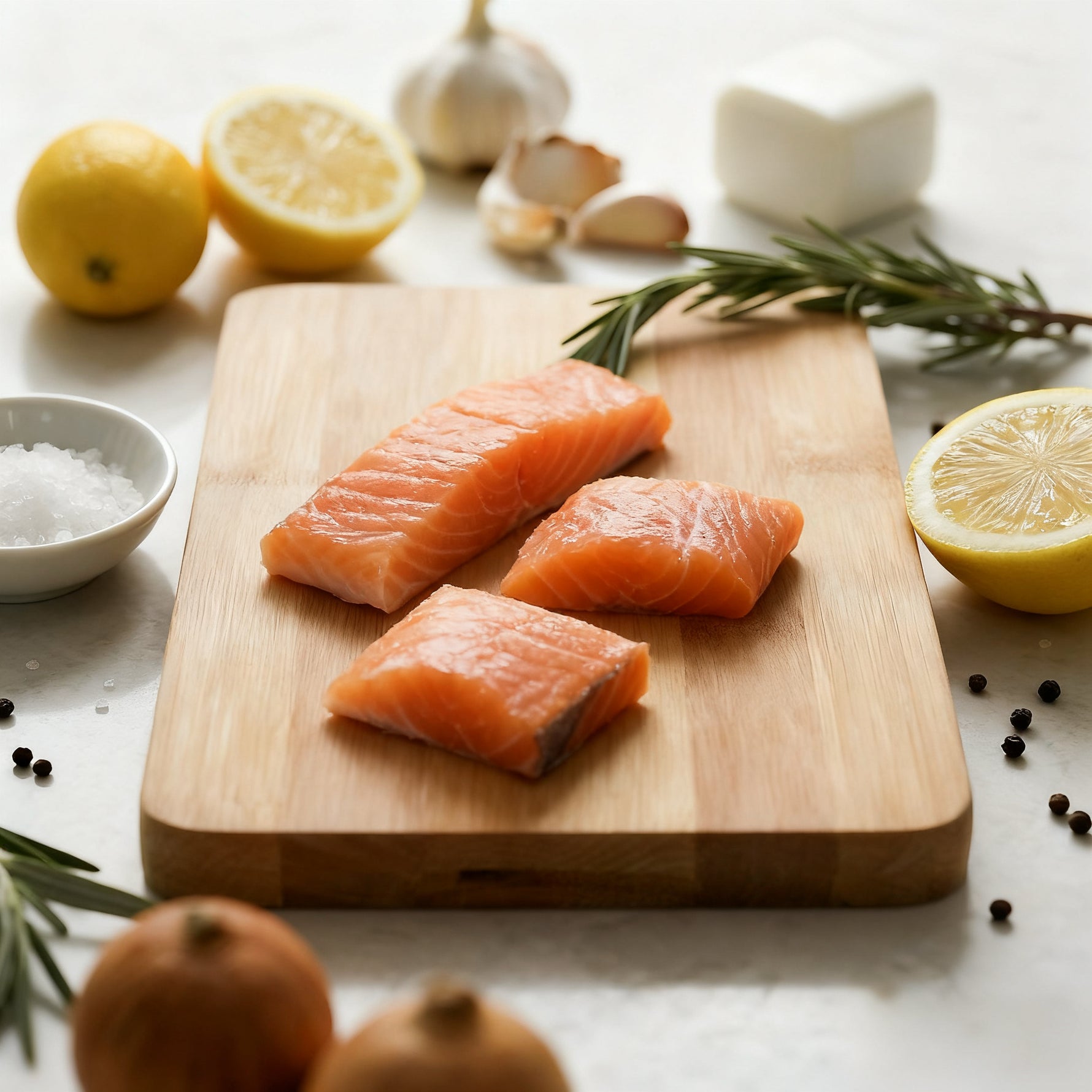 冻三文鱼块 SALMON FILLET PORTION